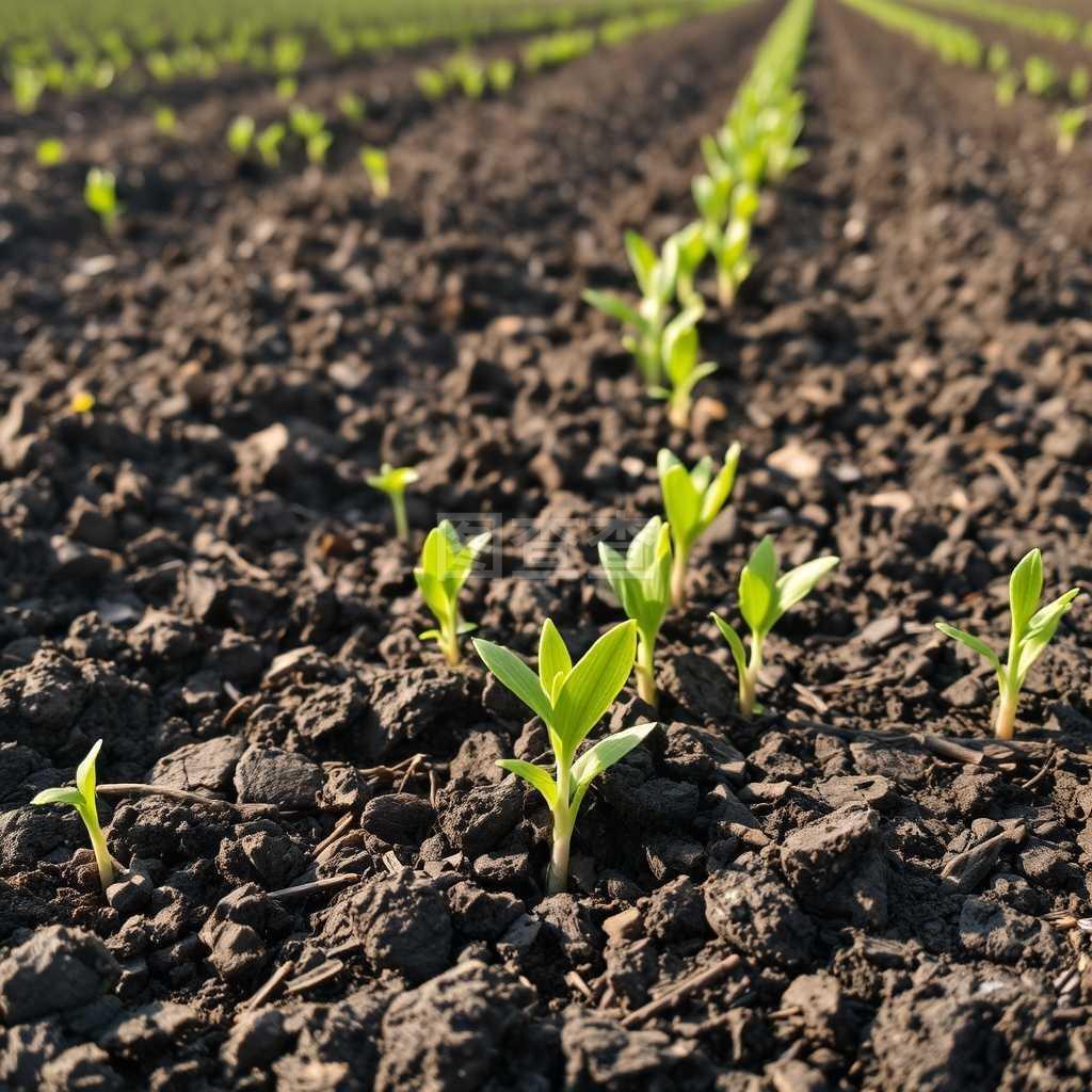 春耕新绿 种植发芽农作物与苗木的科学管理