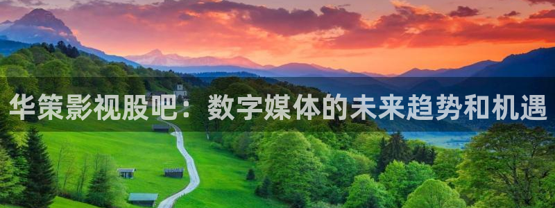 华策影视股吧：数字媒体的未来趋势和机遇